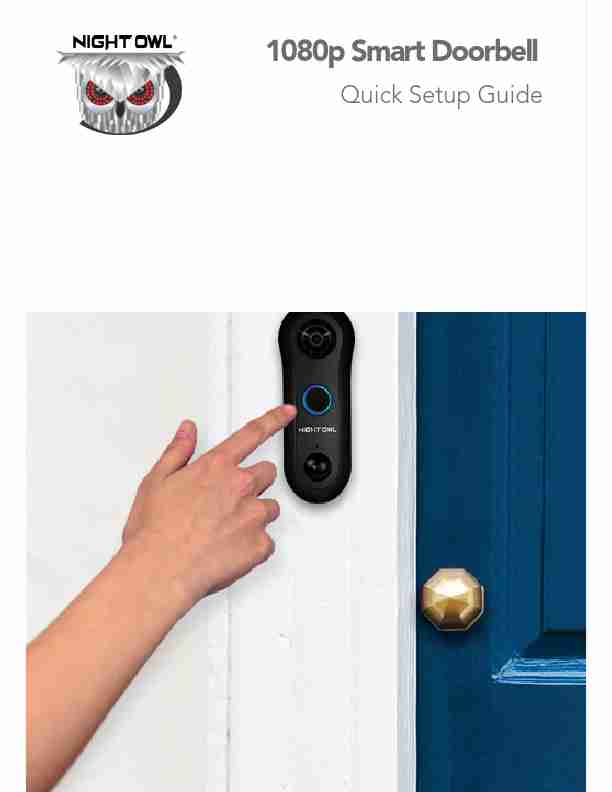 Night Owl 1080p Smart Doorbell Manual_pdf